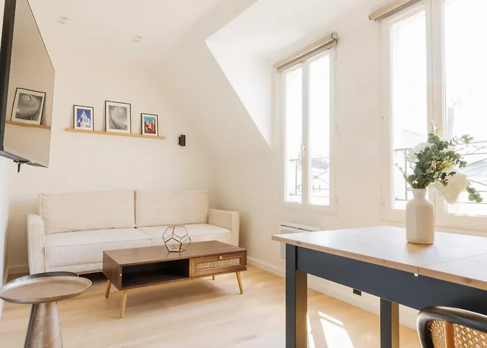 Apartmán Elegant - 2br 6p - Sentier Paříž